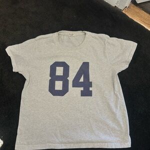 Brandy Melville Heather Gray Crewneck with Script Tag